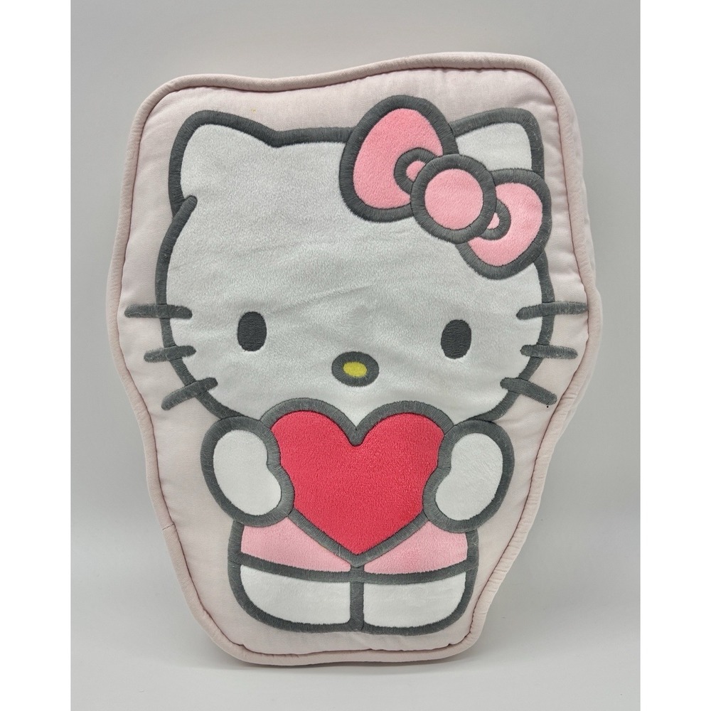 Pottery Barn Teen Hello Kitty Heart Decorative‎ Pillow Pink Sanrio 2024